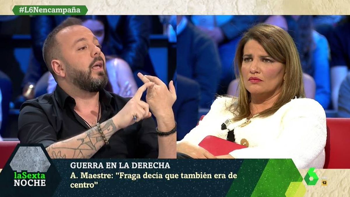 Antonio Maestre y María Claver, a gritos en 'La Sexta noche': "Eso pasa en Cuba"