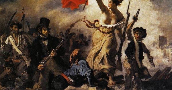 Foto: Eugéne Delacroix, 'La Libertad guiando al Pueblo'. Óleo sobre tela, 1830