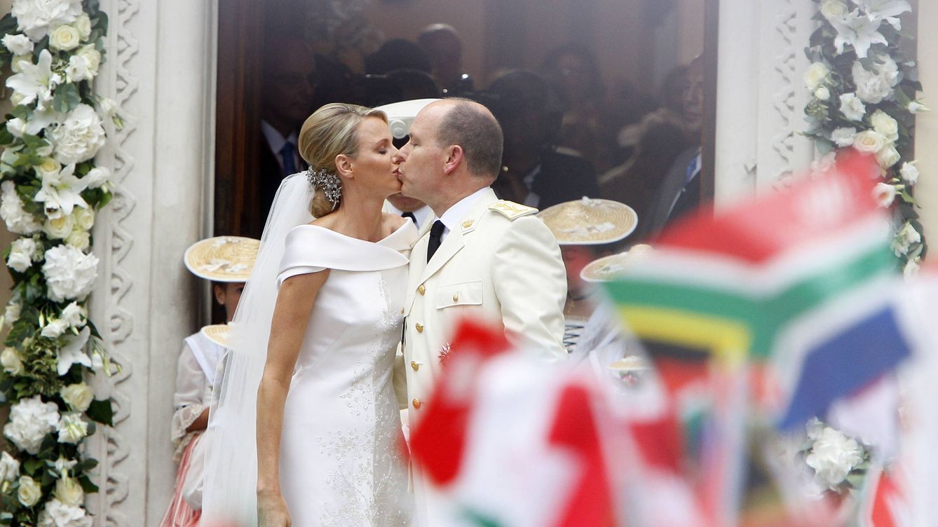 Foto: Los príncipes de Mónaco el día de su boda en julio de 2011 (Gtres)