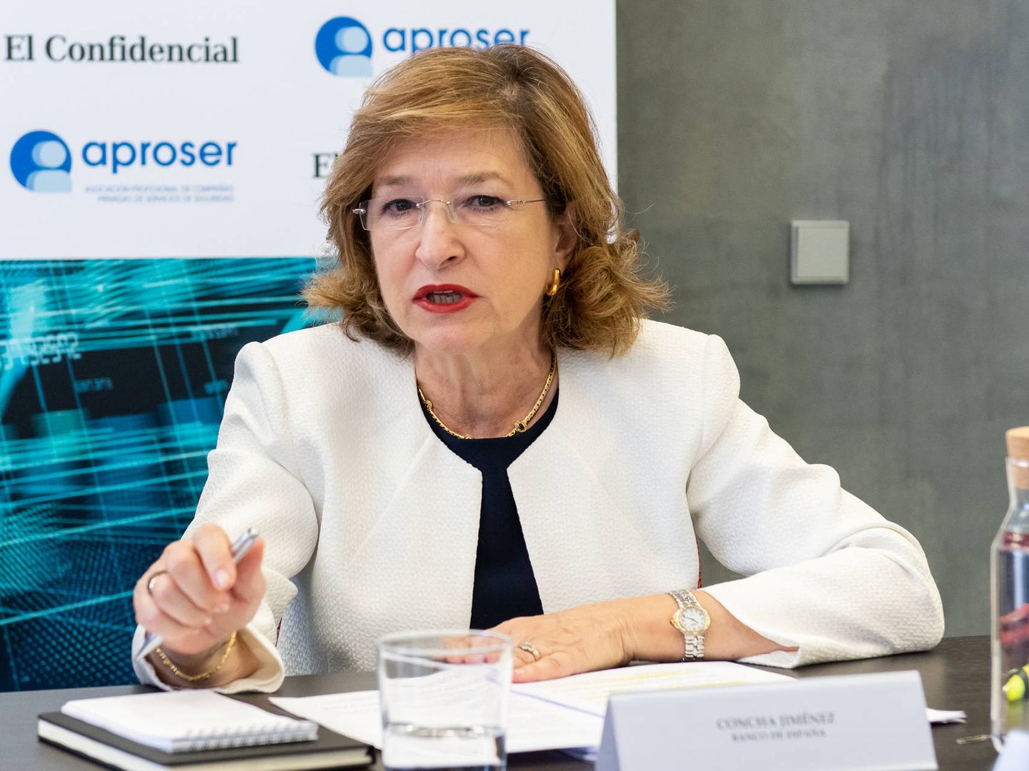Concha Jiménez, directora general de efectivo y sucursales del Banco de España.