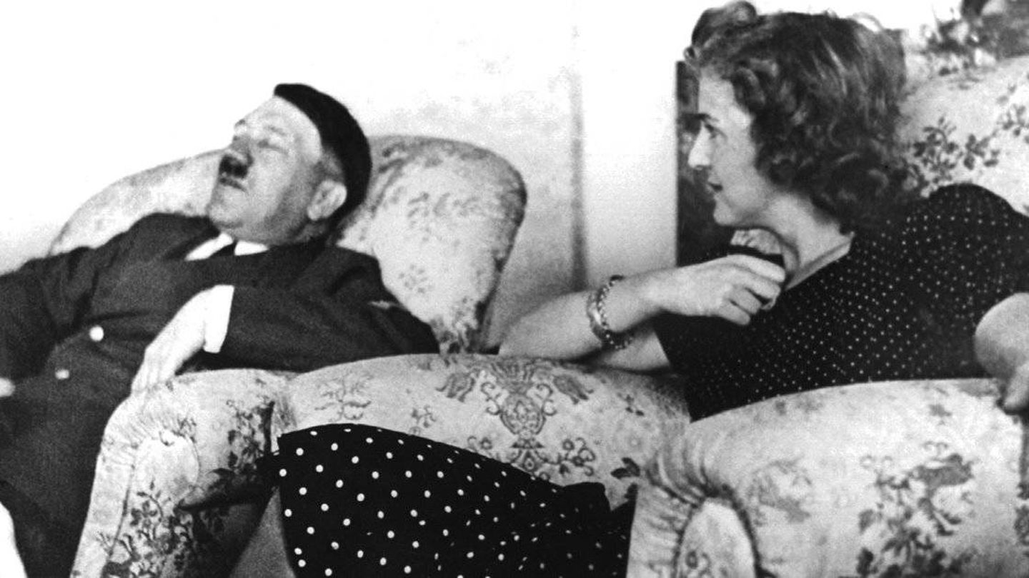 Adolf Hitler y Eva Braun