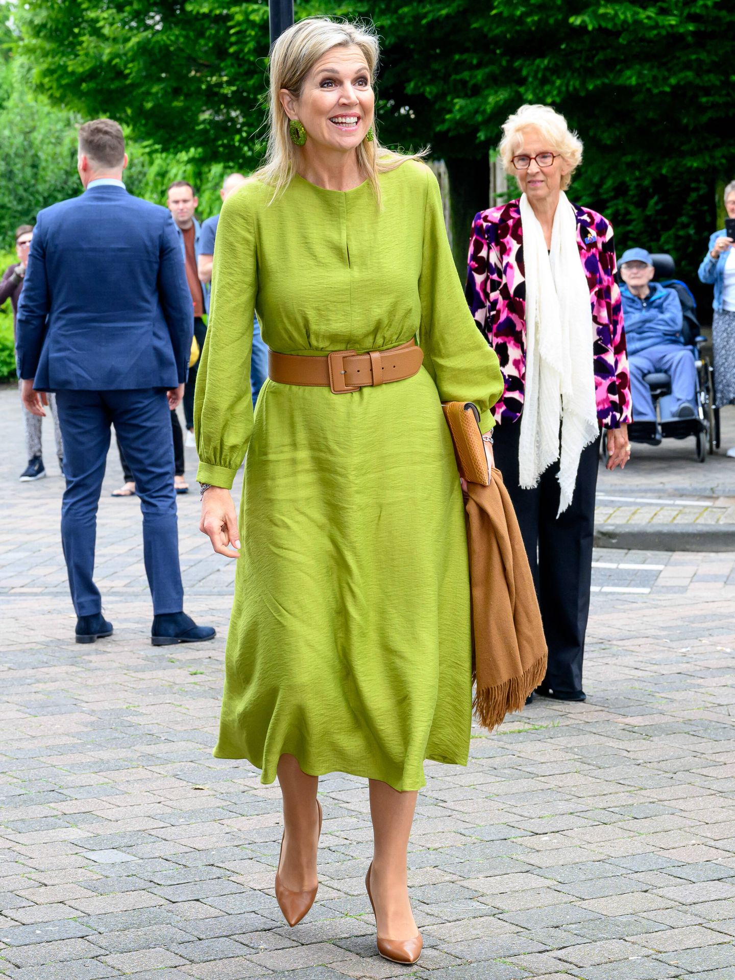 La reina Máxima de Holanda, este jueves en Almere. (Gtres)