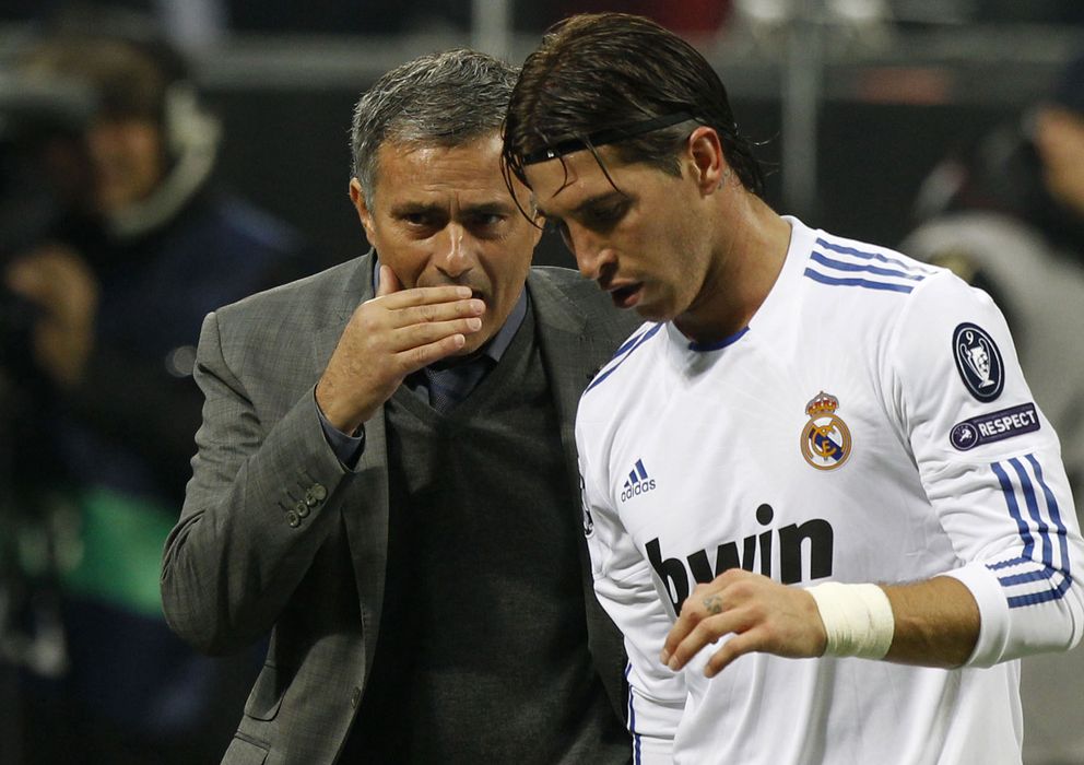 Foto: El portugués José Mourinho ha contactado con Sergio Ramos para tratar de ficharle para el Chelsea.
