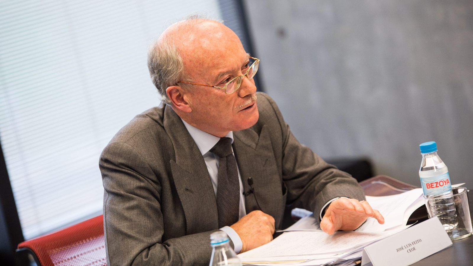 Foto: José Luis Feito, presidente del Instituto de Estudios Económicos. (EC)