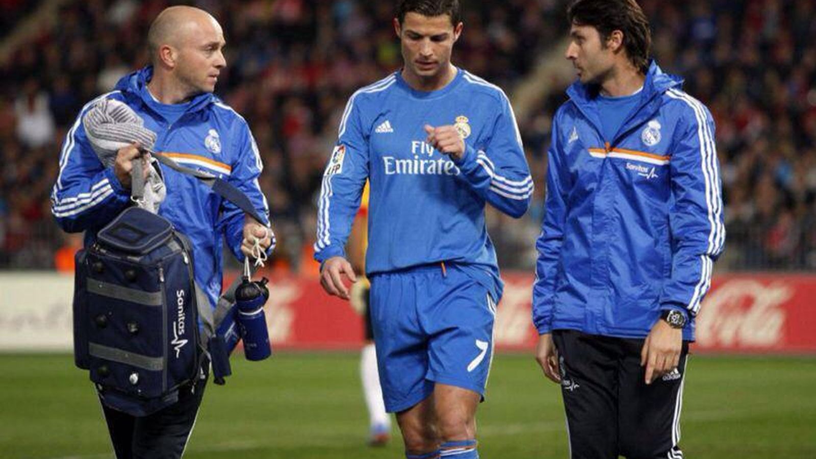 Foto: Ximo Mas (derecha), junto a Cristiano Ronaldo hace un par de temporadas.