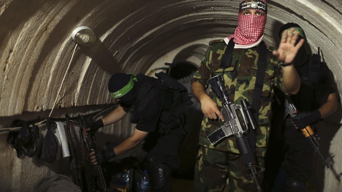 "No hay ningún lugar donde esconderse"... Ni siquiera en los túneles del 'metro de Gaza'