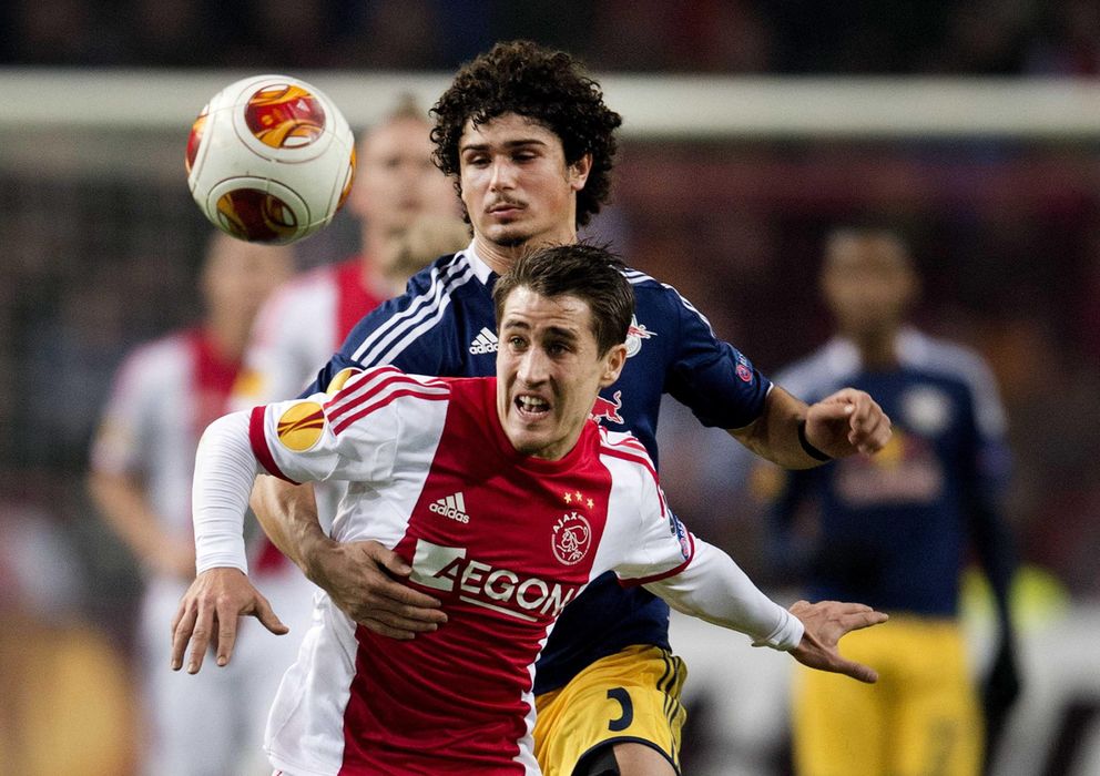 Foto: Bojan Krkic durante su etapa en el Ajax de Amsterdam. 