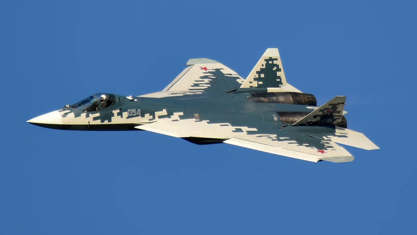 Sukhoi Su-57 o Criminal, como lo denomina la OTAN.