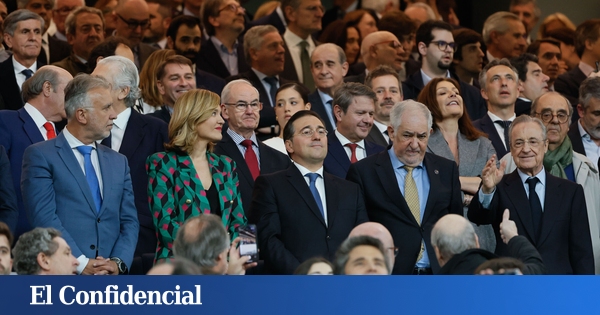 Seis ministros en el palco del Bernabéu y Pedro Sánchez, en solo una de sus seis finales de Copa