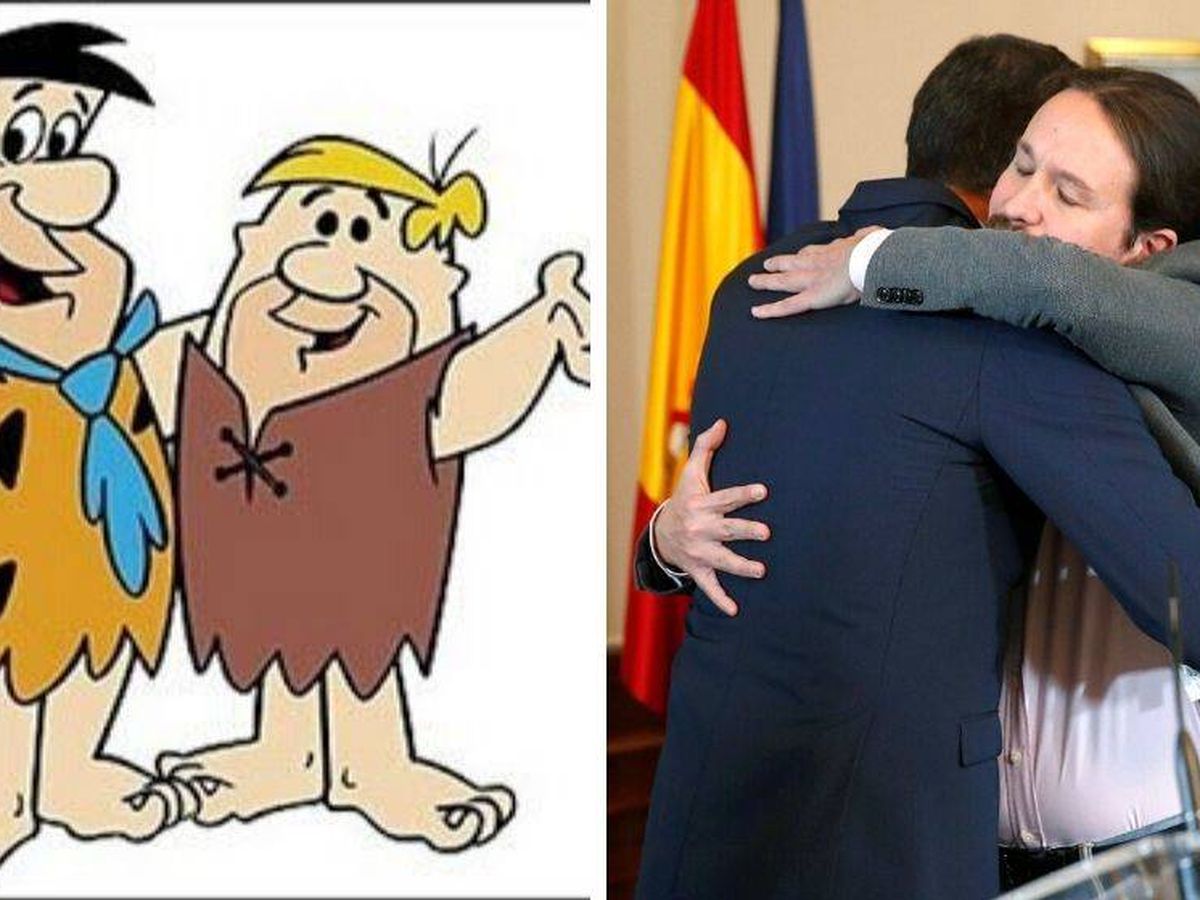 Foto: El preacuerdo entre Pablo Iglesias y Pedro Sánchez, en memes