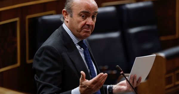 Foto: El ministro de Economía, Luis de Guindos. (EFE)