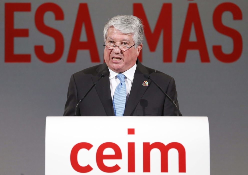 Foto: El presidente de CEIM, Arturo Fernández. (Efe)