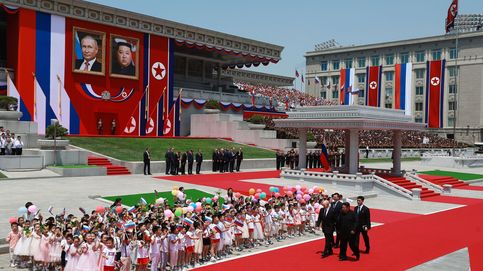 Corea del Norte saca su artillería (estética) para engalanar la visita de Putin