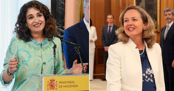 Foto: La ministra de Hacienda, María Jesús Montero (i), y la ministra de Economía, Nadia Calviño. (EFE) 