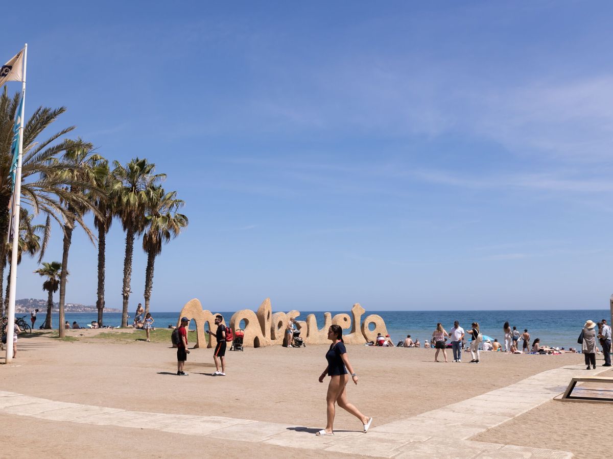 Foto: Playa de la Malagueta, en Málaga.