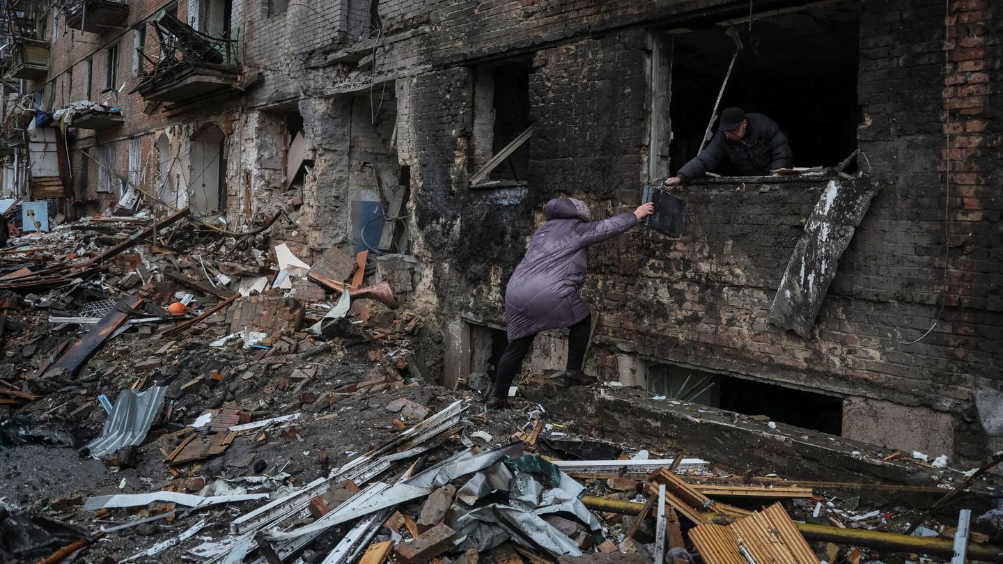 Uno de los últimos ataques en Kiev. (Reuters)