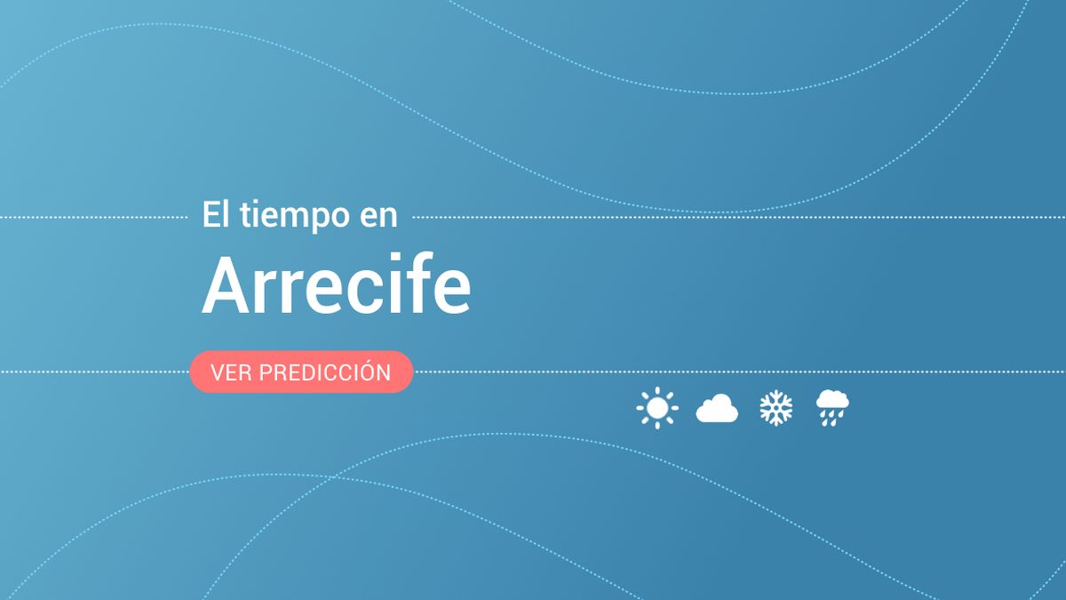 El tiempo en Arrecife: previsión meteorológica de hoy, miércoles 13 de noviembre