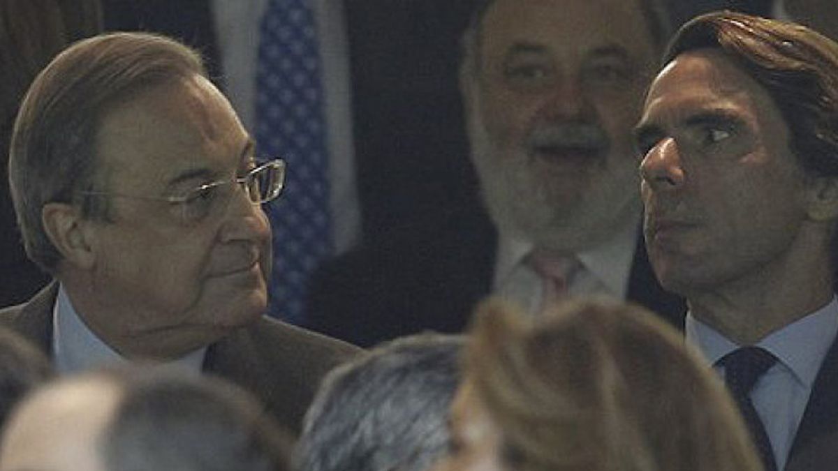 Aznar ni quiere ni puede ser presidente del Madrid