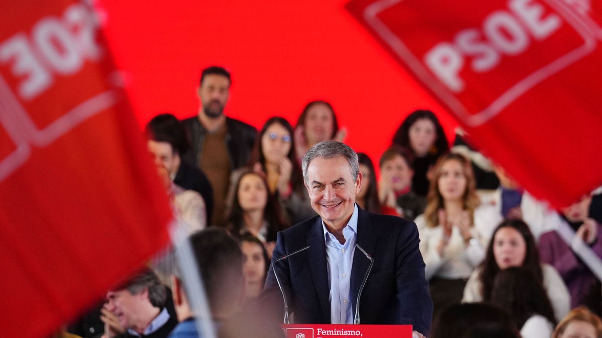 Zapatero se echa sobre sus hombros la campaña del PSOE y cuadruplica los mítines de Sánchez