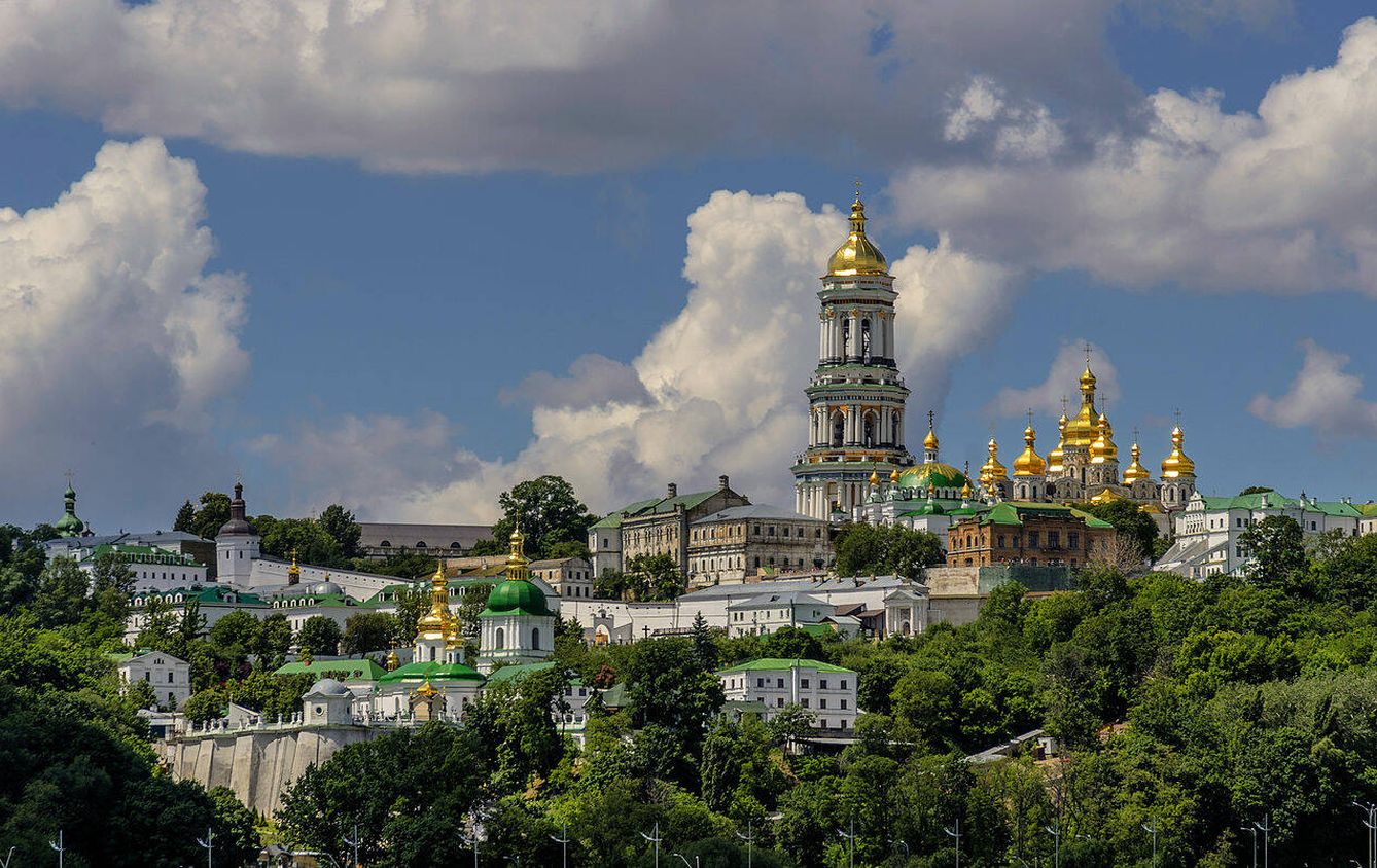 El complejo monástico de las cuevas de Kiev. (Creative Commons)