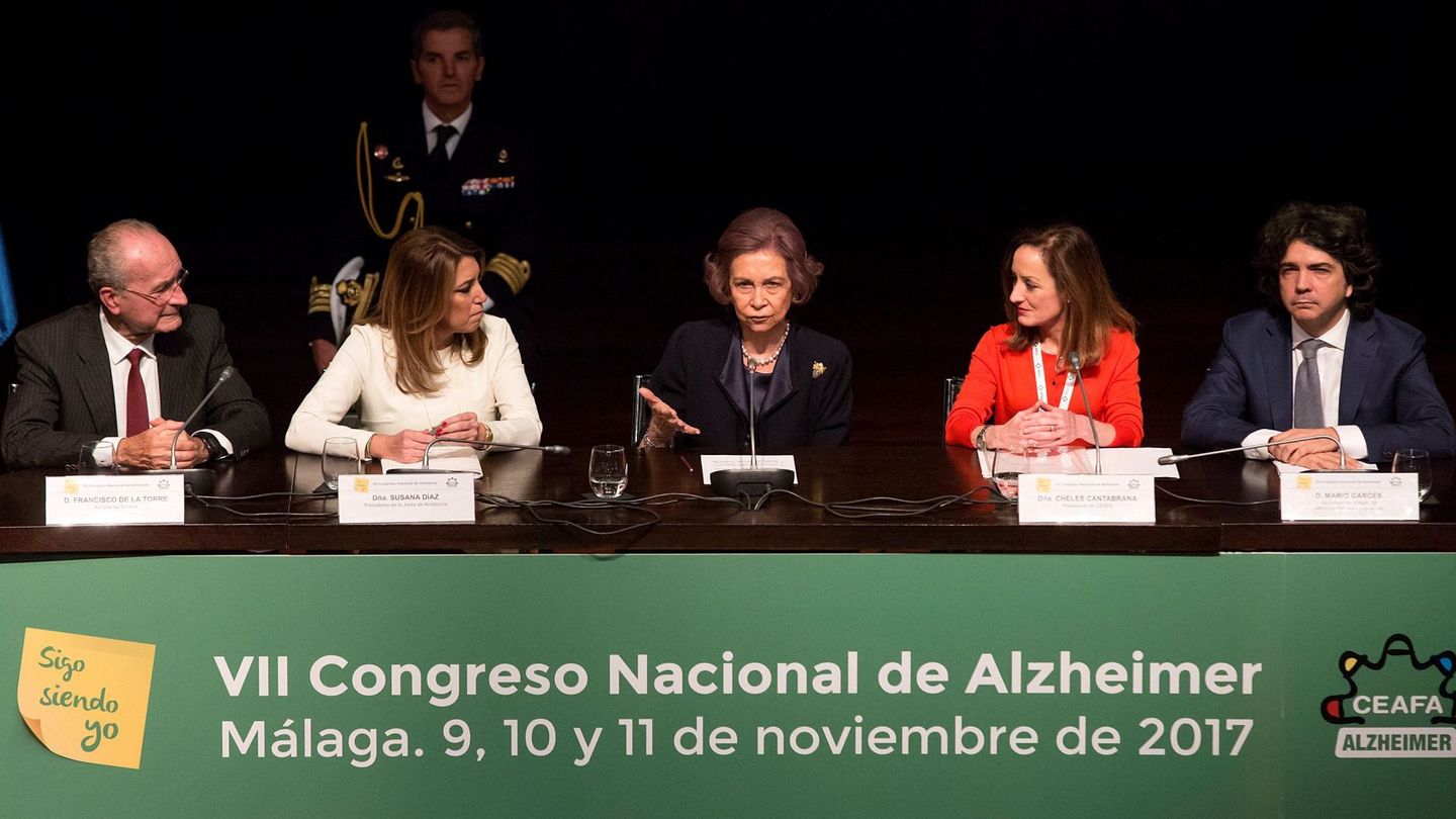 Inauguración del Congreso Nacional de Alzheimer, un encuentro organizado por la Confederación Española de Alzheimer (CEAFA) en Málaga en 2017. (EFE)