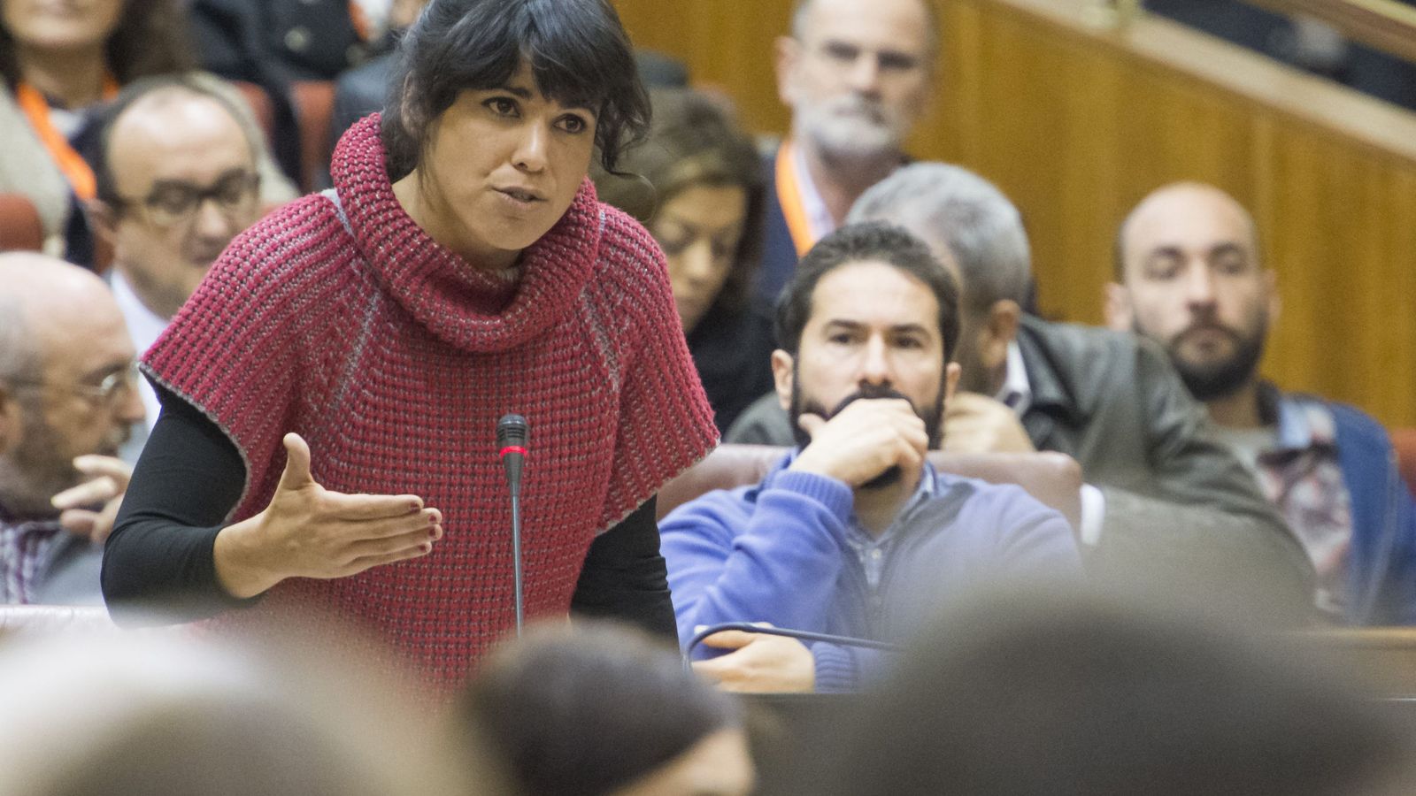 Foto: La líder andaluza de Podemos, Teresa Rodríguez. (EFE)