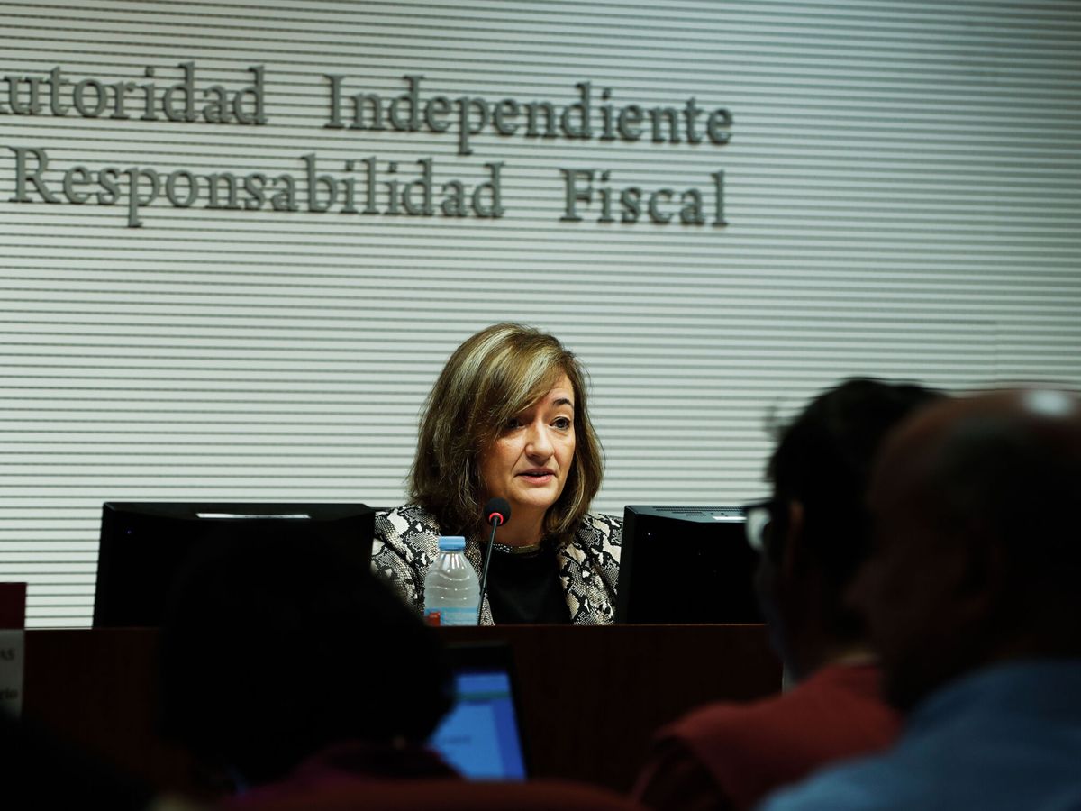 Foto: Cristina Herrero, presidenta de la AIReF. (EFE/Luis Millán)