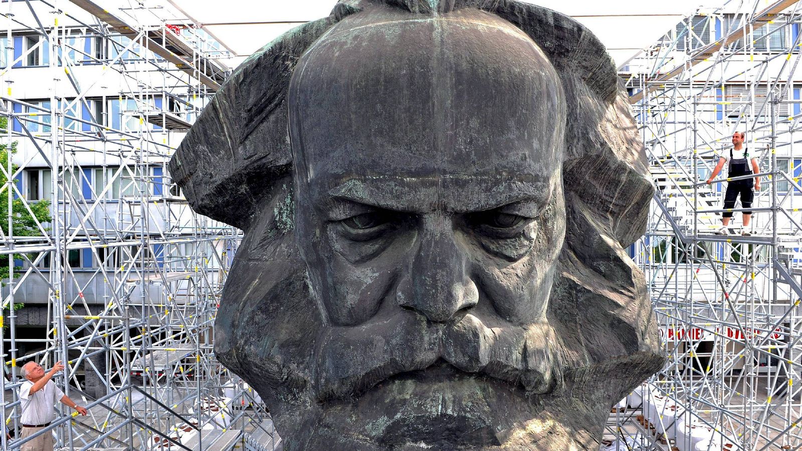 Foto: Museo a Karl Marx en Alemania (EFE)