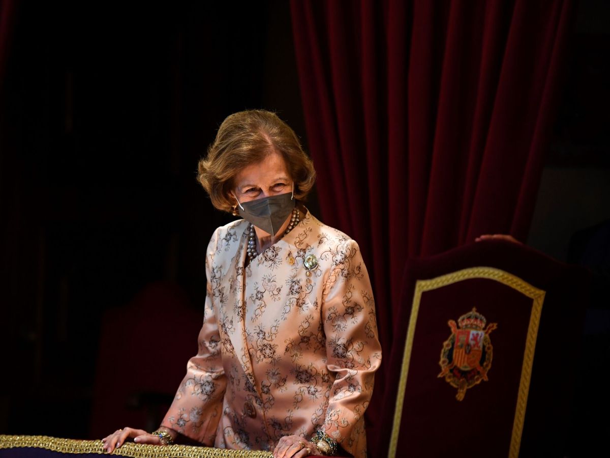 Foto: La reina Sofía, en los Princesa de Asturias. (EFE)