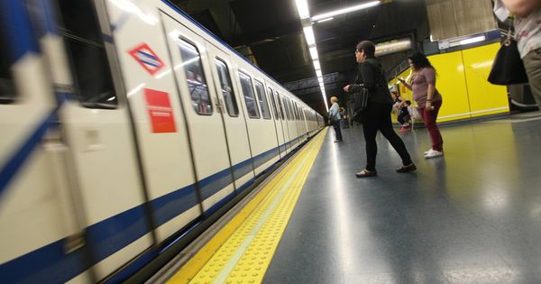 Foto: Una estación de Metro de Madrid (Enrique Villarino)