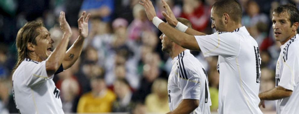 Foto: Ni Benzema evitó que el partido fuera un aburrimiento