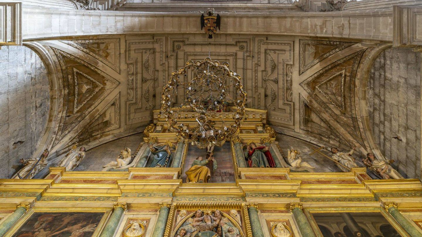 Una imagen de la capilla del Santo Rostro de la catedral. (Cortesía Catedral de Jaén)
