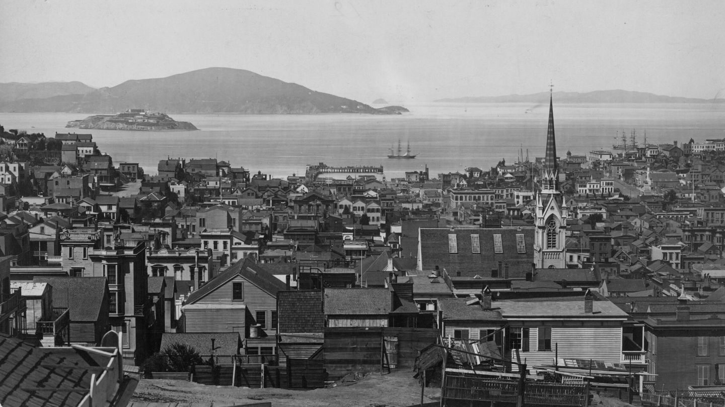 San Francisco, en 1890. (Getty/Henry Guttmann Collection/Hulton Archive)