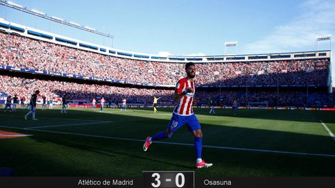 Carrasco liquida a Osasuna, el Atlético aviva más la maldición de los penaltis