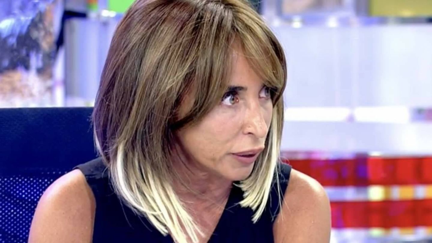 María Patiño, en 'Sálvame'. (Telecinco)
