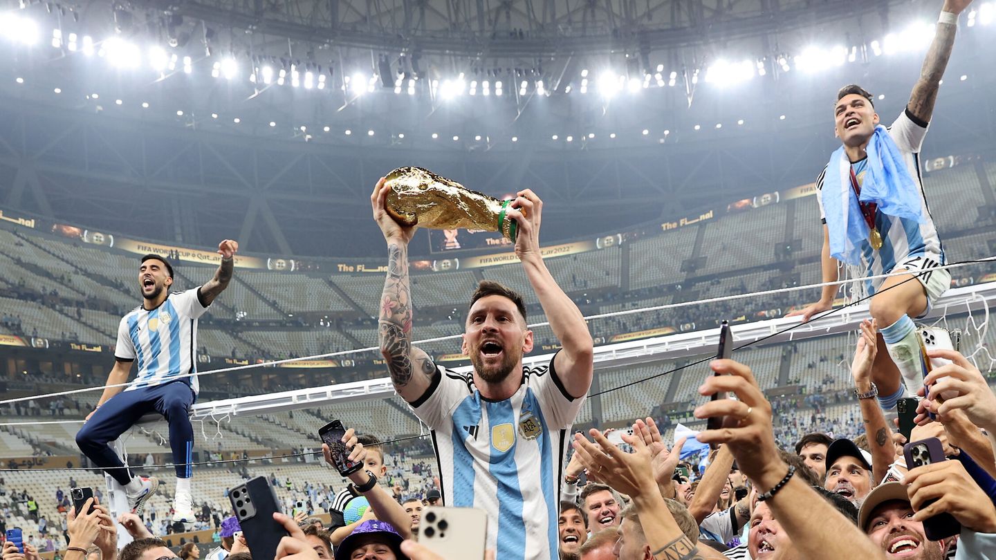 Messi levantó el último Mundial. (EFE/Tolga Bozoglu) 