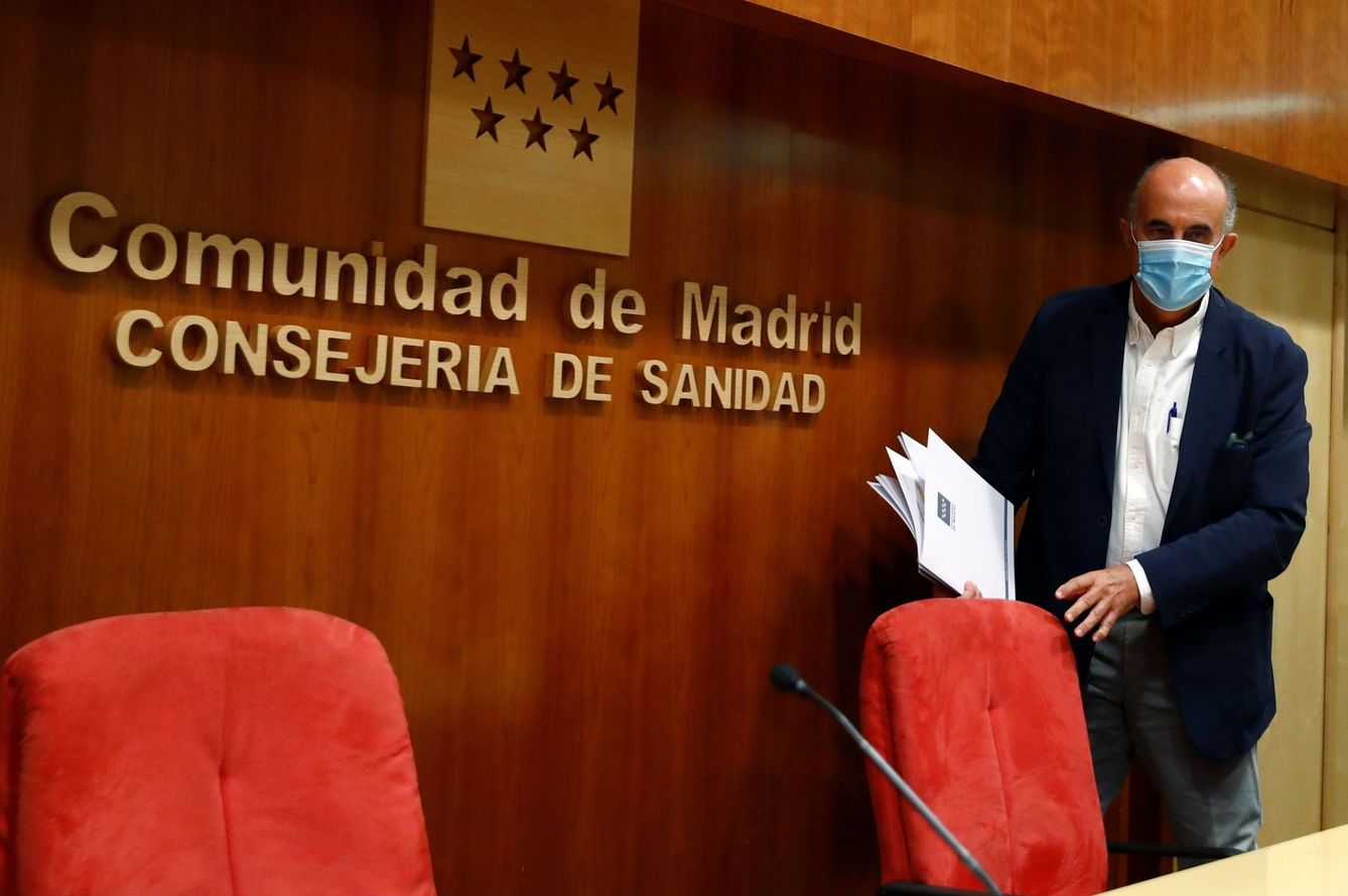 El viceconsejero madrileño de Salud Pública y Plan Covid-19, Antonio Zapatero. (EFE)