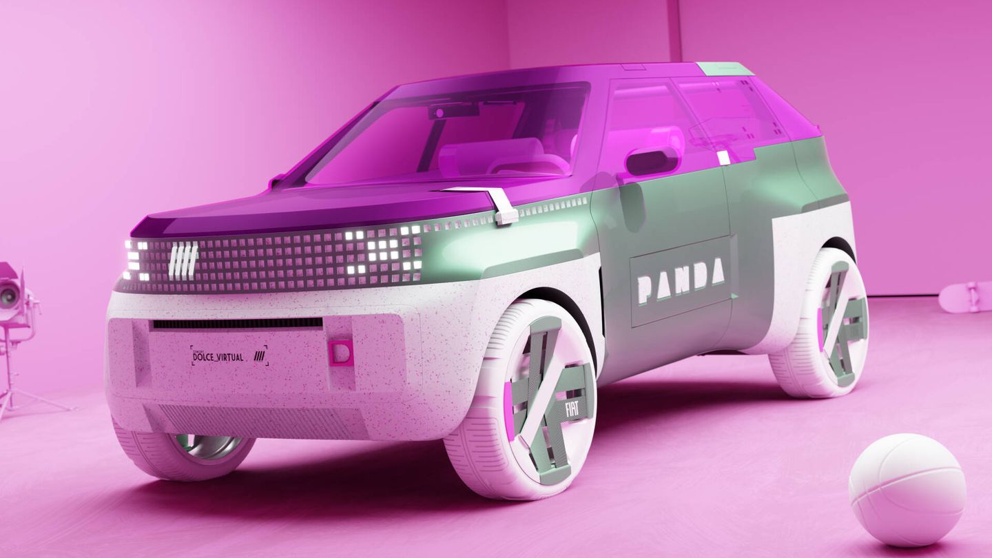 Este prototipo City Car adelanta algunos rasgos del nuevo Fiat Panda, a la venta en 2025.