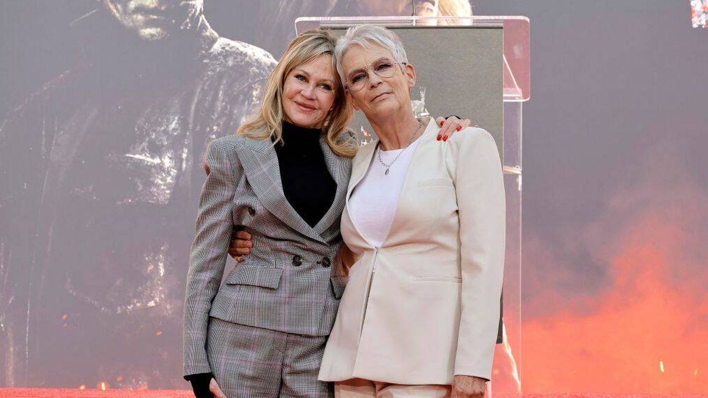 Las dos actrices, durante el evento en LA. (Getty)