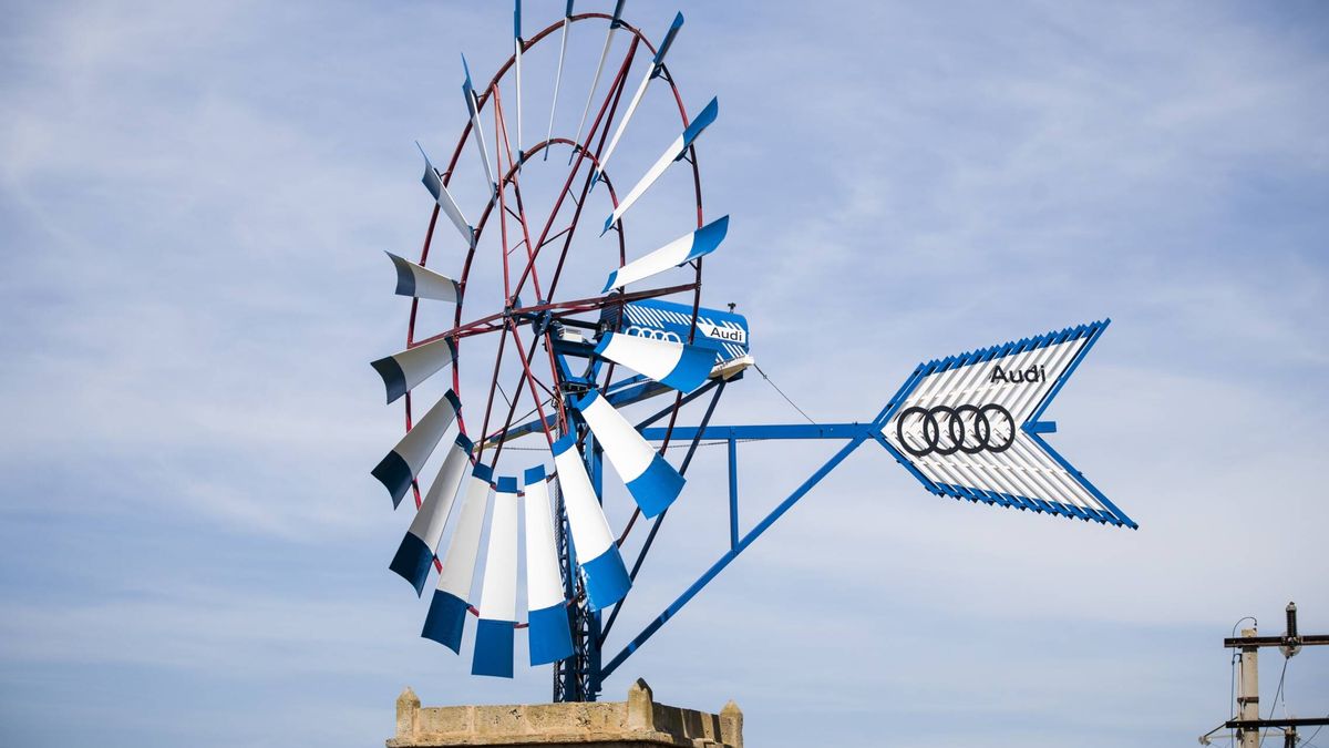 Tecnología eléctrica de última generación de Audi para un molino de viento en Mallorca