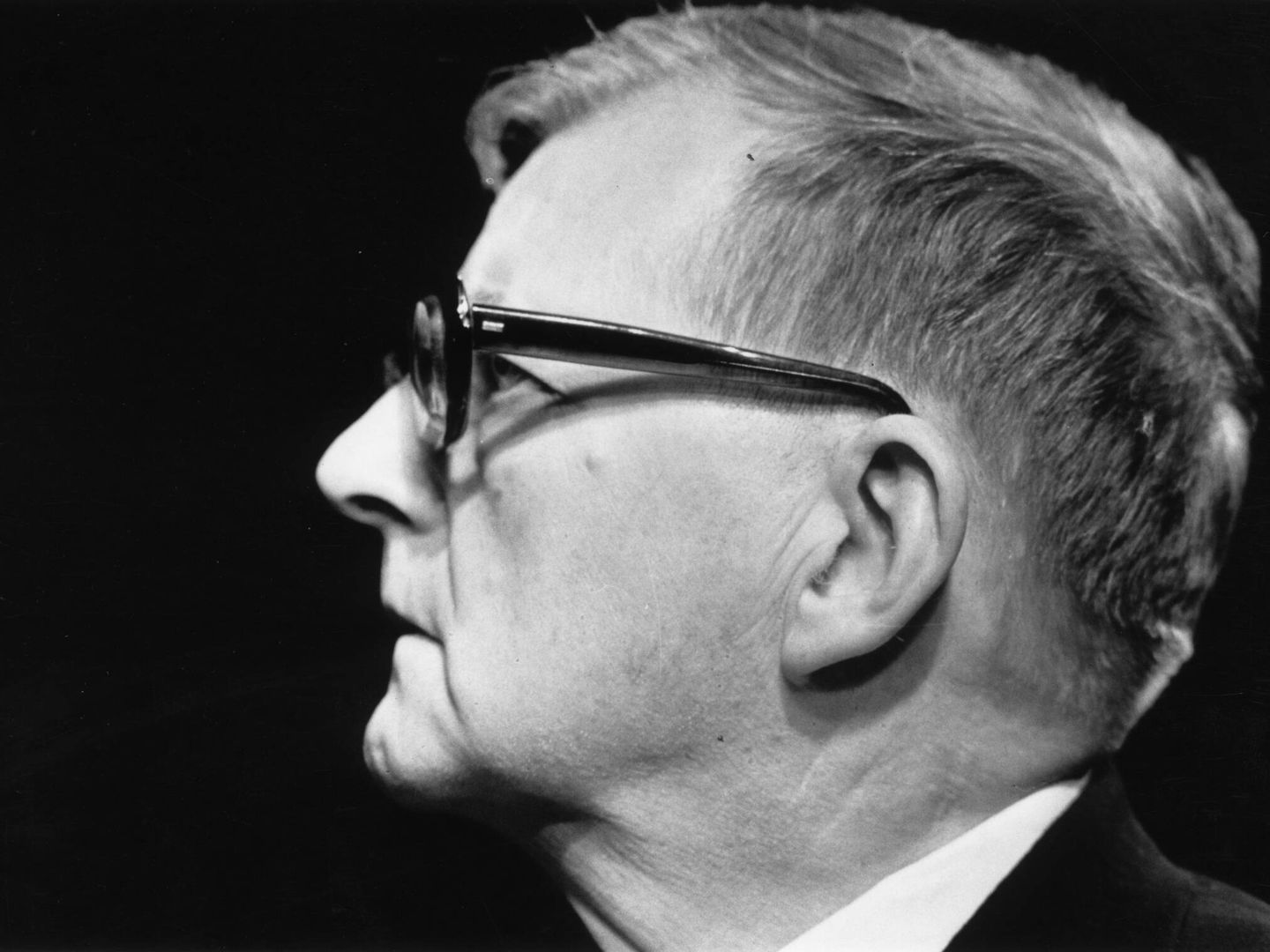 El compositor Dimitri Shostakovich, en 1972. (Getty Images)