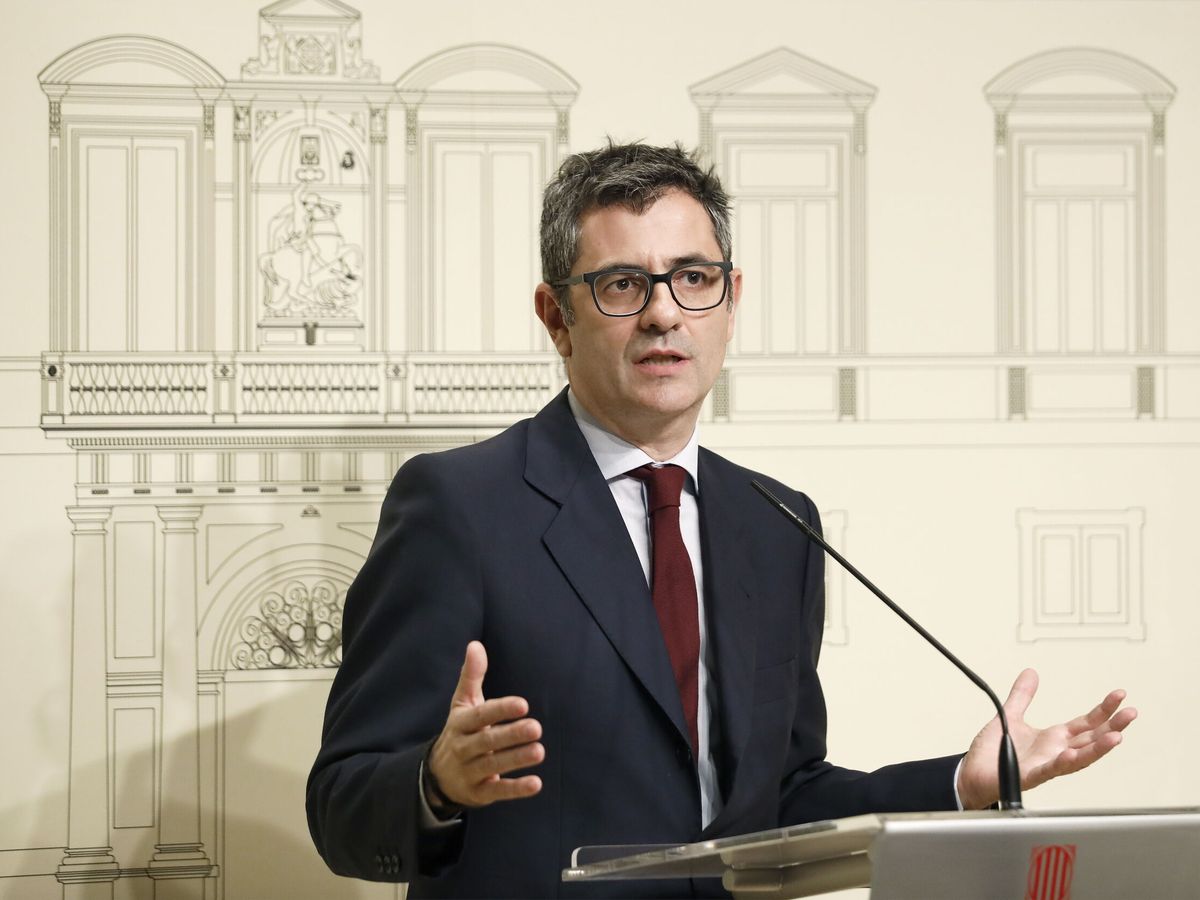 Foto: Félix Bolaños, en una rueda de prensa. (EFE/Andreu Dalmau)