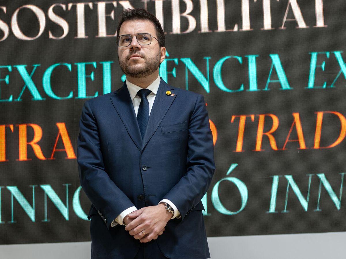 Foto: El presidente de la Generalitat, Pere Aragonès. (Europa Press/Lorena Sopêna)