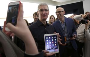 Apple baraja un batacazo en las ventas del iPad para 2015