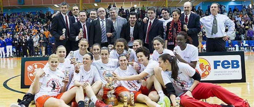 Foto: Rivas Ecópolis campeón de una espectacular Copa de la Reina