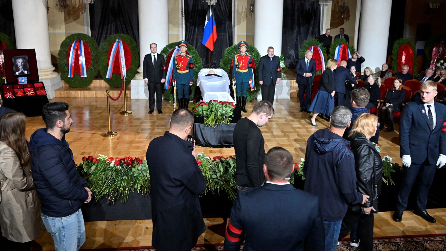 Funeral de Mijaíl Gorbachov. (Reuters/Alexander Nemenov/Pool)