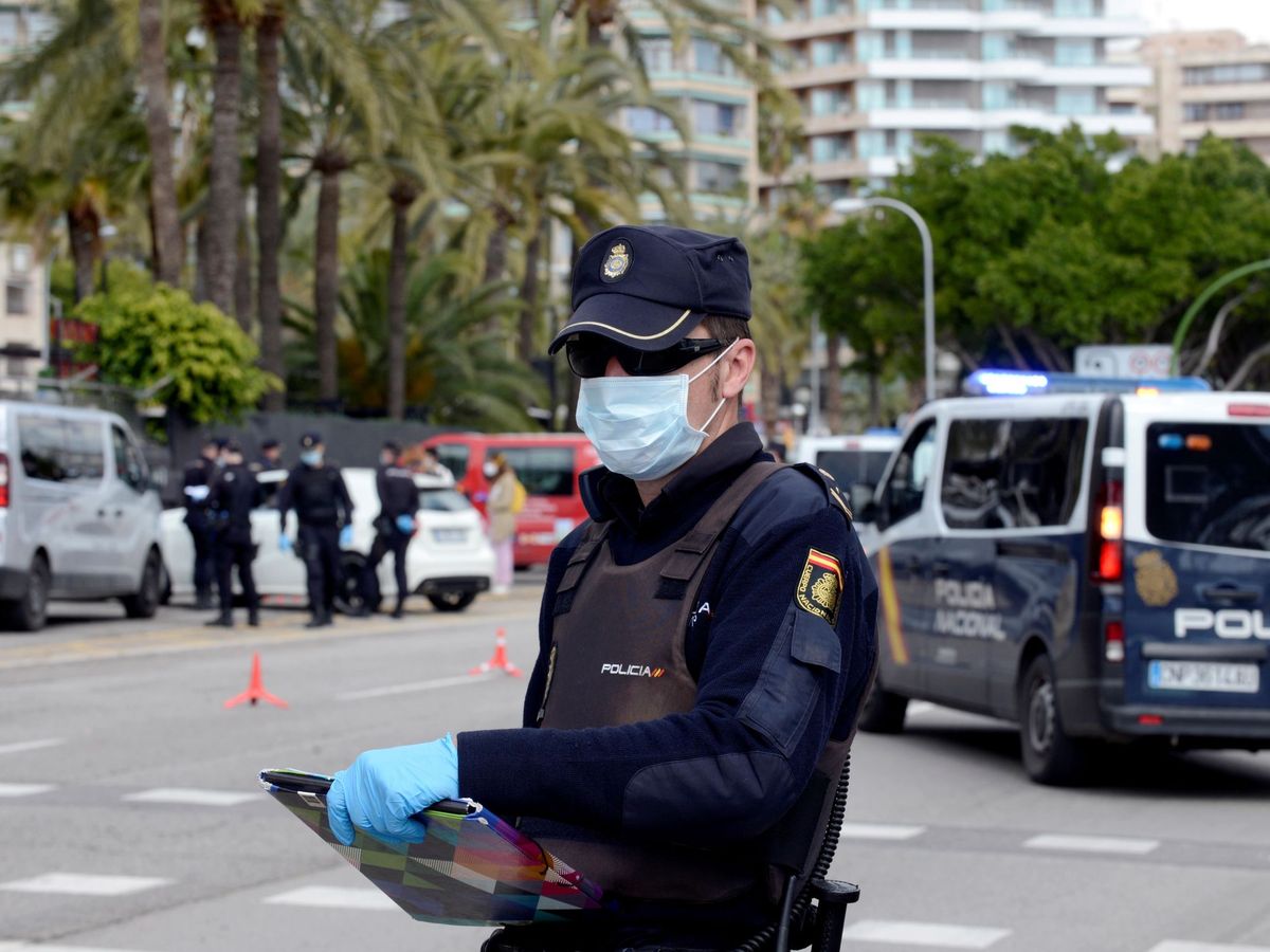 Foto: Policía Nacional en Palma de Mallorca (EFE)