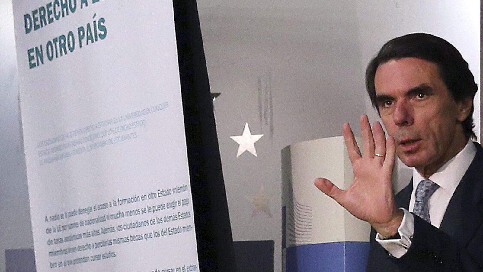 Foto: El expresidente del Gobierno y presidente de la Fundación FAES, José María Aznar. (Efe) 