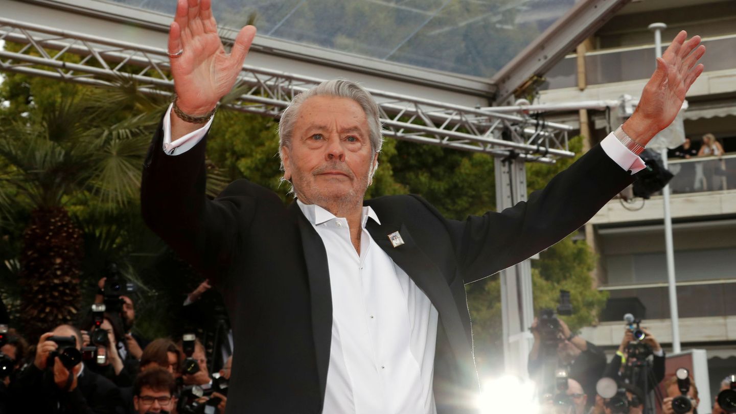Alain Delon, en Cannes en 2019. (Reuters/Eric Gaillard)