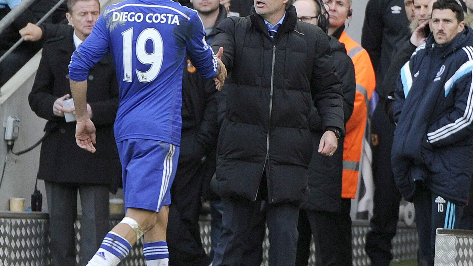 Foto: Costa marcó el 0-2 contra el Hull City (Efe)